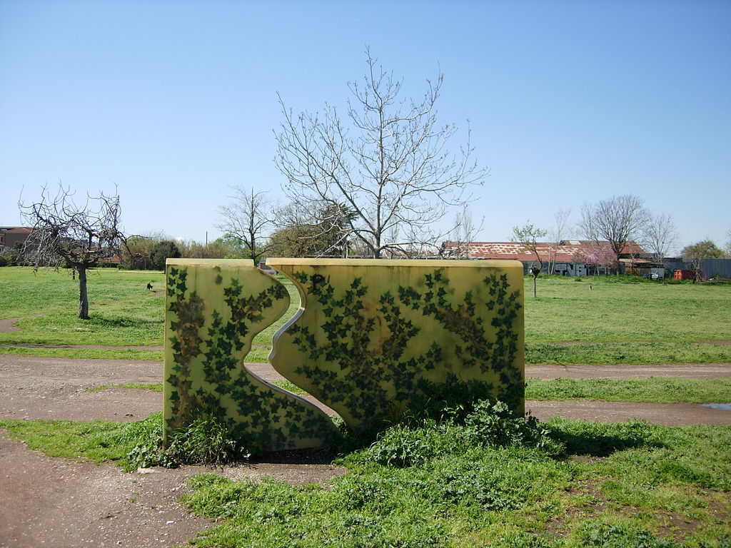 Parco delle Sculture Casilino Labicano, Villa De Sanctis - Freeze