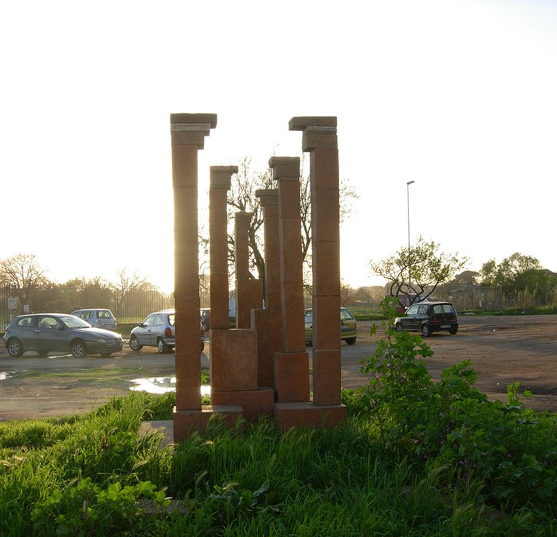 Parco delle Sculture Casilino Labicano, Villa De Sanctis - Porta Magica