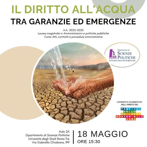 Il diritto all'acqua tra garanzie ed emergenze